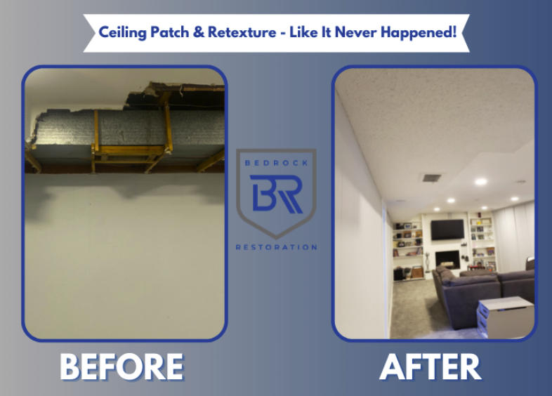 Ceiling Patch and Retexture