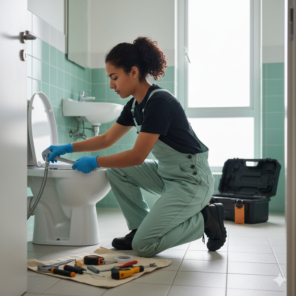 Toilet repair
