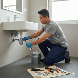 Sink pipe repair